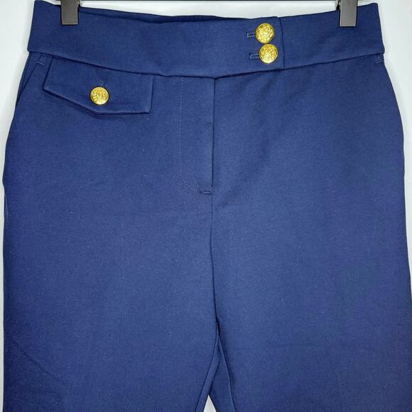 NWOT Tailored by Susan Graver Smart Ponte Slim Leg Pants with Button Size XSP - Picture 4 of 6